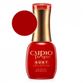 Cupio Oja semipermanenta To Go! Ruby Collection - Hot Red 15ml
