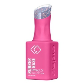 Cupio Rubber Base Effect X Perfect Flakes - Fearless 15ml