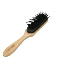 Denman Perie de par cu peri din nailon Wood Brush D14W