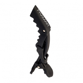 Framar Set clipsuri profesionale negre pentru sectionarea parului Gator Grips 4buc