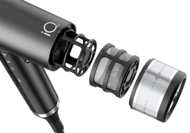 GA.MA Professional Uscator de par iQ2 Perfetto Ultralight Black PH6075.BK