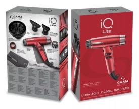 GA.MA Professional Uscator profesional de par iQ LITE 110.000RPM - rosu