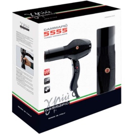 Gamma+ Uscator de par pentru tratamente cu cheratina 5555 Turbo Tormalionic 2400W