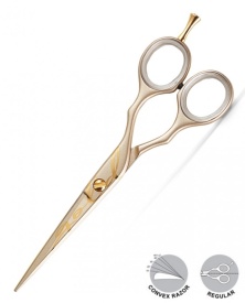 Kiepe Gold - Foarfeca profesionala de tuns 2451 5.5 inch