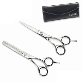 Kiepe Professional Set cu 2 foarfeci tuns+filat 5.5 inci School Series Regular