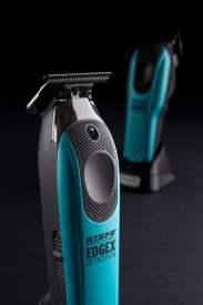 Kiepe Professional Set Edgex UltraThin: masina de tuns + contur Cordless Blue