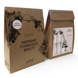Lakme Set sampon+masca+mist pentru indepartarea metalelor din par Teknia Metal Remover
