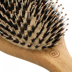 Olivia Garden Perie de par profesionala cu par de mistret si nailon Bamboo Touch Combo Small