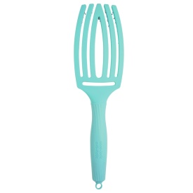 Olivia Garden Perie de par cu peri de mistret+nailon Finger Combo Mint Medium