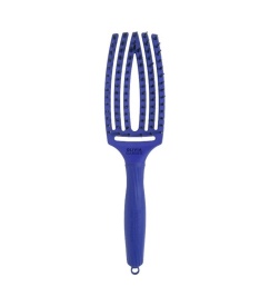 Olivia Garden Perie de par cu peri de mistret+nailon Finger Combo On The Road Again Blue Jeans