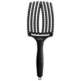 Olivia Garden Perie de par cu ventilatie Finger Black Large