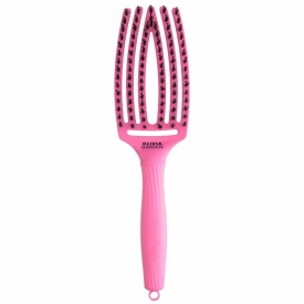 Olivia Garden Perie de par mistret+nailon Finger Combo Dolce Vita Pink Granita