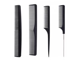 Olivia Garden Pieptan profesional din carbon T2 Black Label