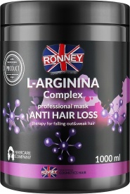 Ronney Professional Masca anticadere pentru par fragil L-Arginina Complex 1000ml