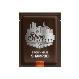The Shave Factory Sampon maro pentru colorarea parului Brown Hair 10x25ml
