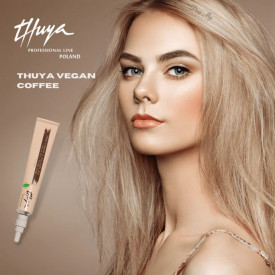 Thuya Vegan Line - Vopsea maro pentru gene&sprancene Coffee 14ml