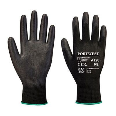 Manusi A128 - PU Palm Glove Latex Free