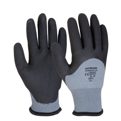 Manusi nylon cu aplicatii din latex HPT ICE 1611