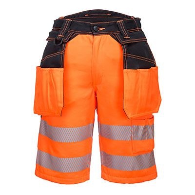 PW343 PW3 Hi-Vis Pantaloni scurti