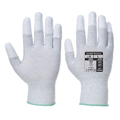 Manusi Antistatice cu PU Fingertip A198