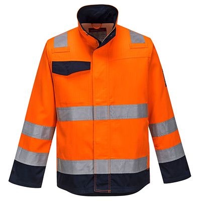 Jacheta Modaflame RIS Portocaliu/Navy MV35