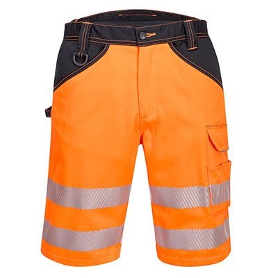 PW348 Pantaloni scurti PW3 Hi-Vis