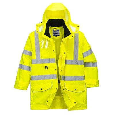 S427 - Jacheta Traffic HiVis 7-in-1