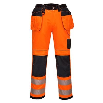 T501 PW3 Pantaloni de lucru Holster Hi-Vis