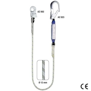 Amortizor soc ABM+LB 121-BIG, franghie Ø=12mm, L=2m