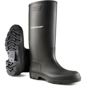 Cizme Dunlop Pricemastor PVC Negru
