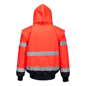 Jachetă contrast Bomber 3 in 1 Hi-Vis C465 - Img 6