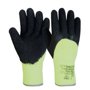Manusi acril cu aplicatii din latex WINTERGRIP 1615