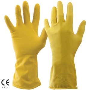Mănuși din latex MENAJ, lungime 33 cm, mărimi 7-10