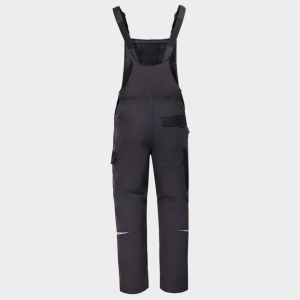 Salopetă de lucru KASTOR T/C WINTER GREY/BLACK/ORANGE - Img 2