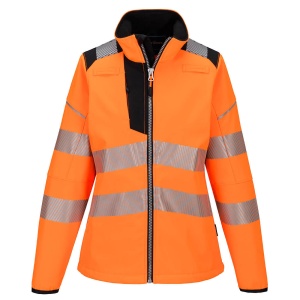 PW381 Jachetă Softshell Hi-Vis pentru femei