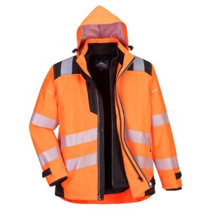 Jachetă 3 în 1 Hi-Vis PW365