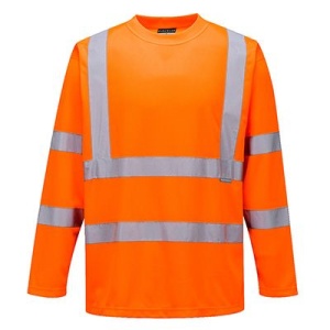 S178 Tricou cu Maneci Lungi Hi-Vis