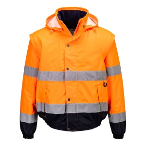 Jachetă 2 in 1 Hi-Vis Contrast Bomber C468