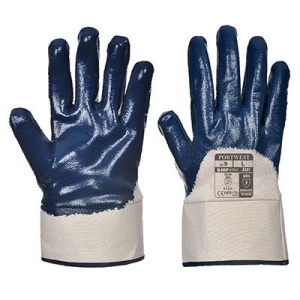 Manusa cu manseta de protectie Nitrile A301