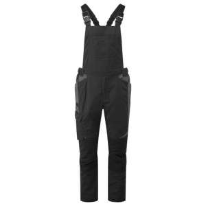 Pantaloni cu pieptar cu spalare industriala T746