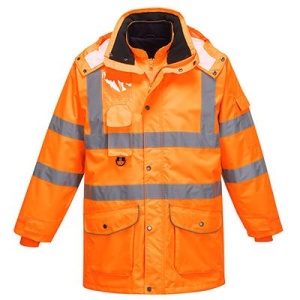 RT27 Jachetă Traffic 7-in-1 Hi-Vis RIS