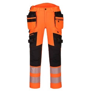 DX442 - DX4 Hi -Vis Pantaloni cu buzunare detașabile