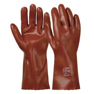 Manusi de protectie 1443 VINYL BROWN 35cm