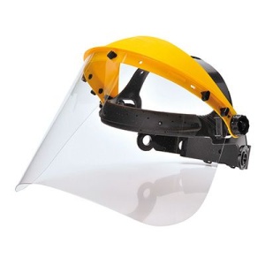 PW91 Protector pentru Frunte cu Viziera Transparenta