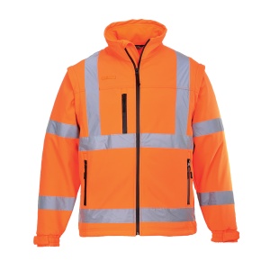 S428 - Jachetă Softshell HiVis