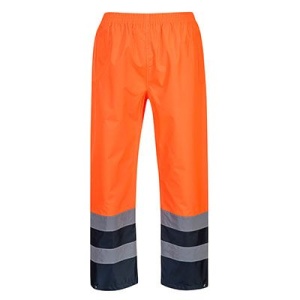 S486 Pantaloni Hi-Vis Traffic Doua Tonuri