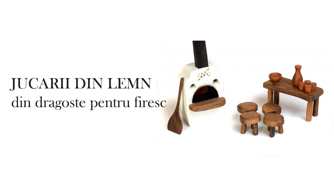 Jucării din lemn BumbuToys: O poveste românească sculptată în lemn