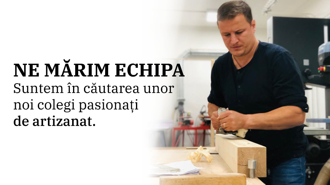 Ne Marim Echipa - Cautam Noi Colegi Artizani