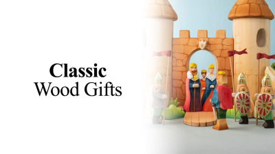 Wooden Toys: Classic Wood Gifts for Baby, Kid, & Toddler
