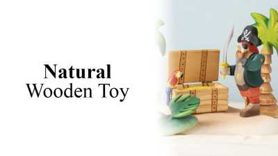 Natural Wooden Toy: Fun Bath Toys for Kids